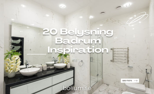 Belysning Badrum Inspiration