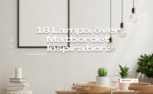 Lampa över Matbordet Inspiration