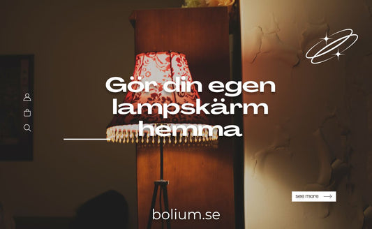 göra egen lampskärm