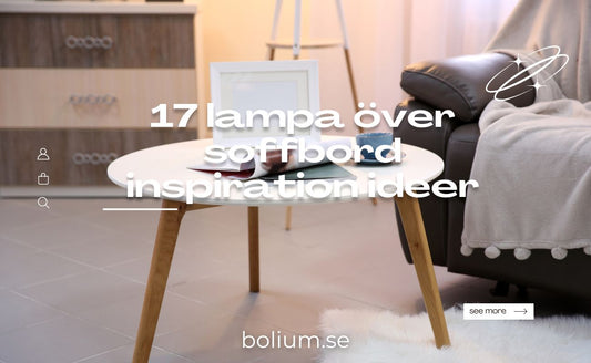 lampa över soffbord inspiration ideer