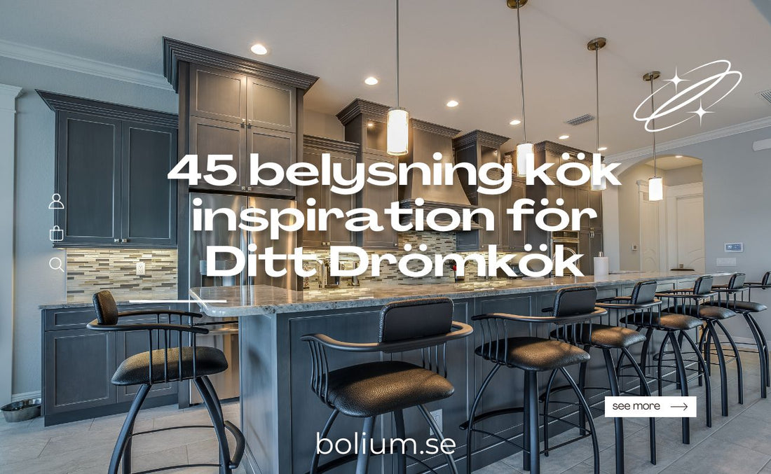 belysning kök inspiration 
