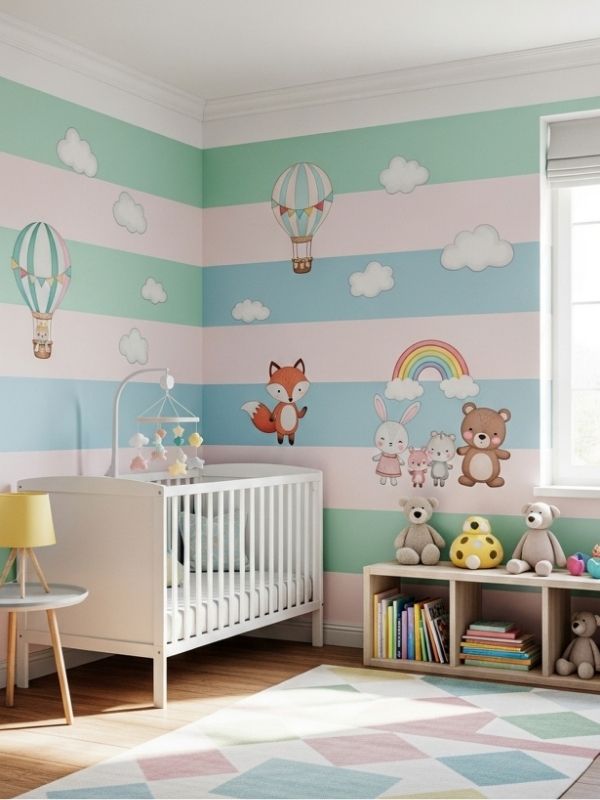 Väggdekor till barnrum